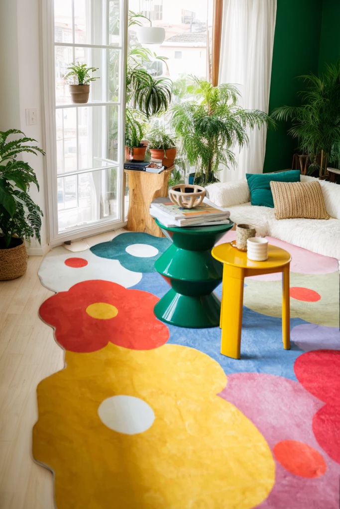 Funky Flowers Rug