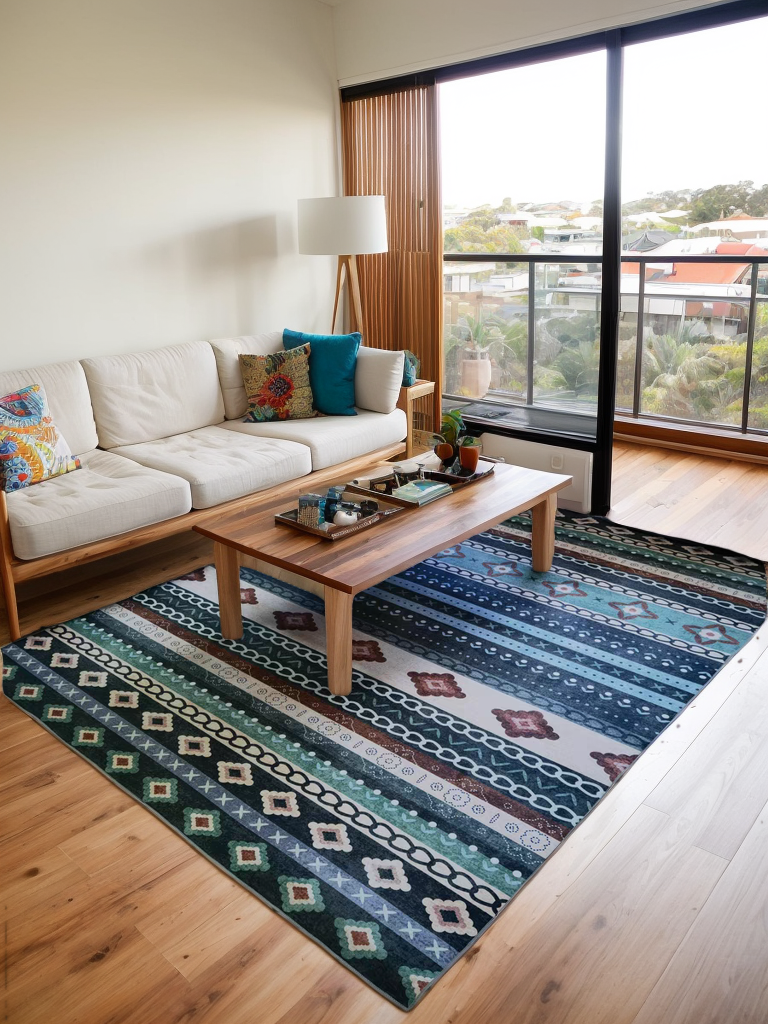 Bohemian Nordic Tribal Rug