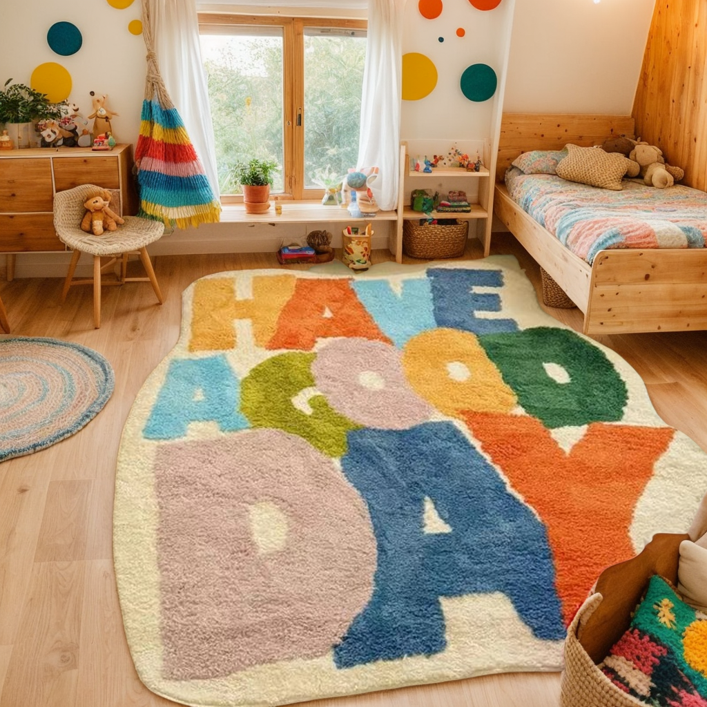 Good Day Letter Rug – RUGGIPOP
